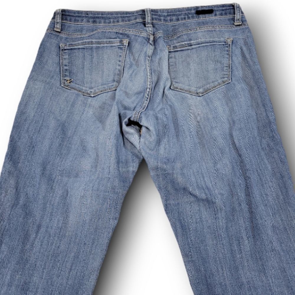 Kut From The Kloth Jeans Size 10 Women's Boyfriend Jeans Distressed Torn Ripped - Picture 4 of 7